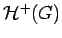 $ {\mathcal H}^+(G)$