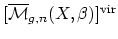 $ [\overline{\mathcal{M}}_{g,n}(X,\beta)]^{\mathrm{vir}}$