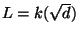$ L=k(\sqrt{d})$